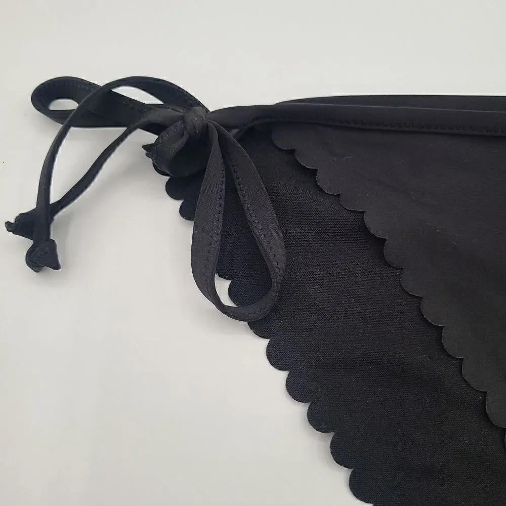 H&M black rippled